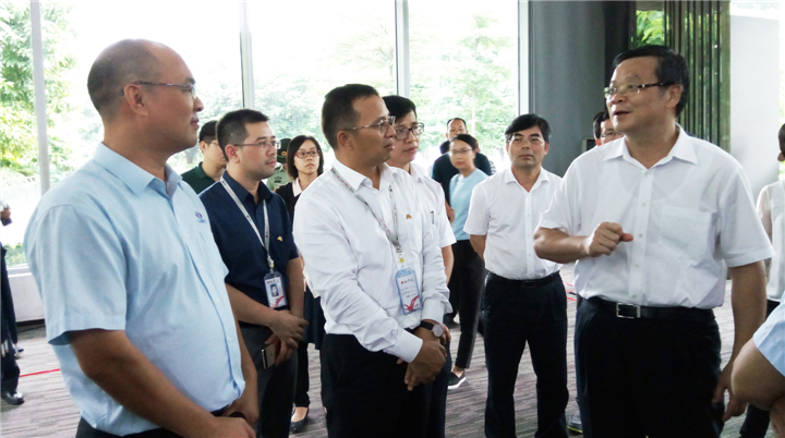 东莞市委书记、市长对三瑞科技近年的发展表示肯定