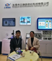 上海城建职业学院代表参观访问三瑞Vision China 2018机器视觉展