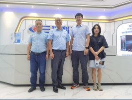 深圳连接器行业协会秘书长一行走访三瑞科技